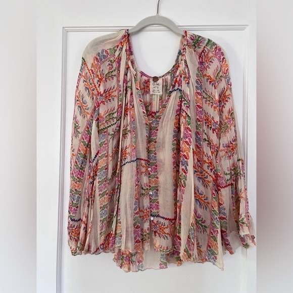 Free People FP One Floral Top - Picture 2 of 4